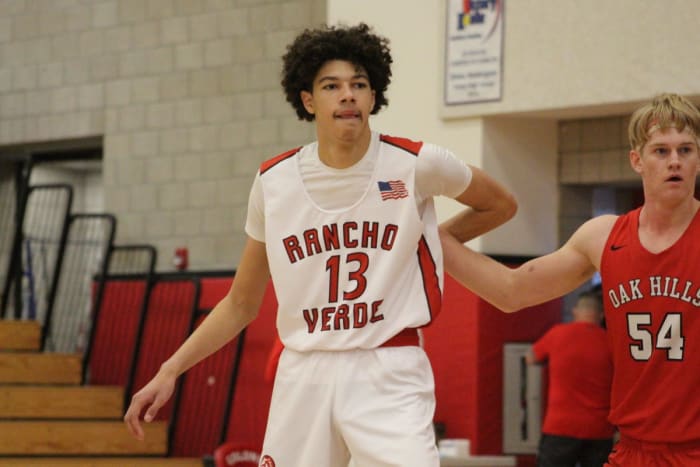 McFarland (left) is entering his senior season at Rancho Verde High School.